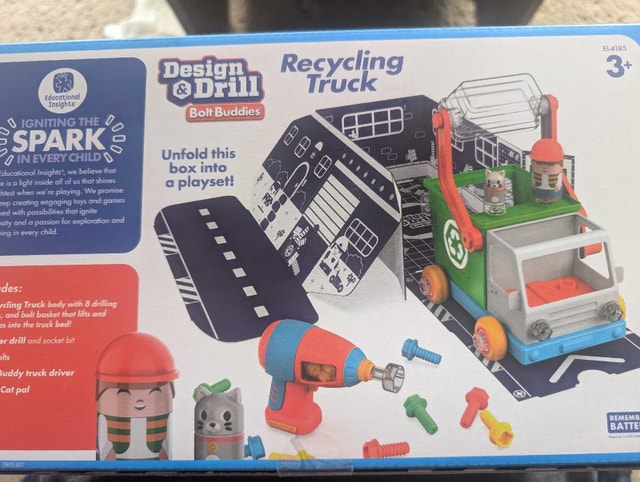 Design and drill recycling truck brand new ages 3+ - photo 2