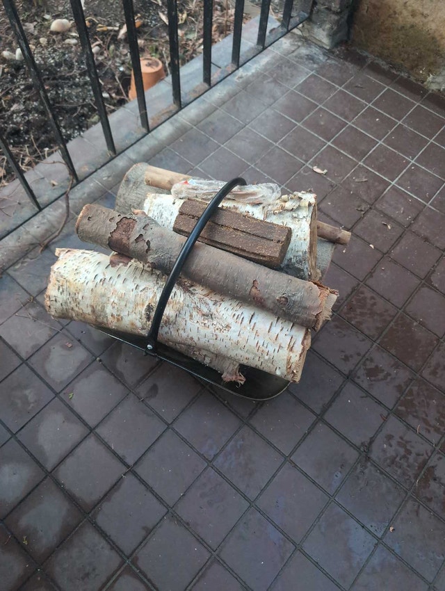 Firewood and Basket