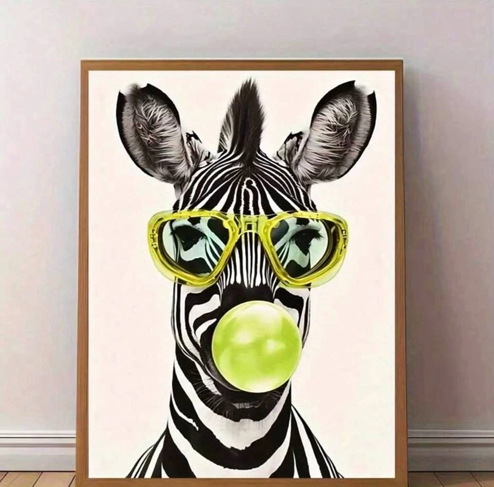 Zebra poster