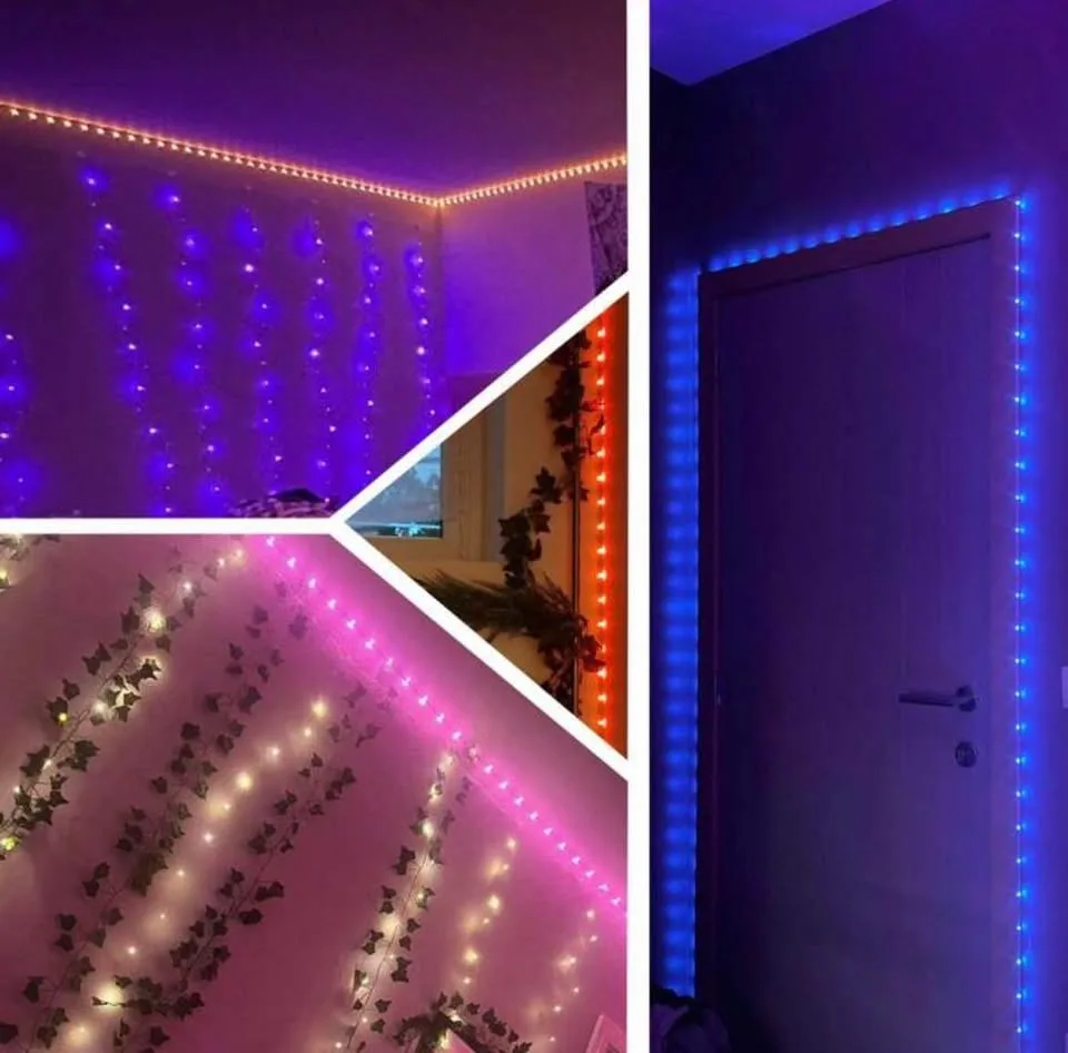 50ft LED Lights with 44 Key Color Remote - photo 2