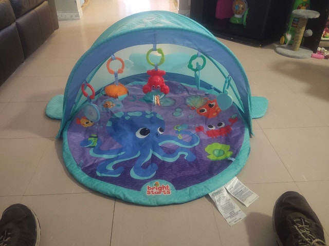 Bright Starts Ocean Tummy Time Mat
