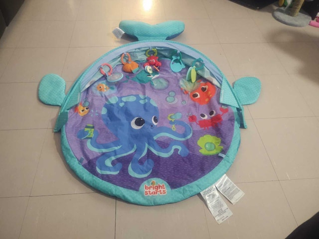 Bright Starts Ocean Tummy Time Mat - photo 3
