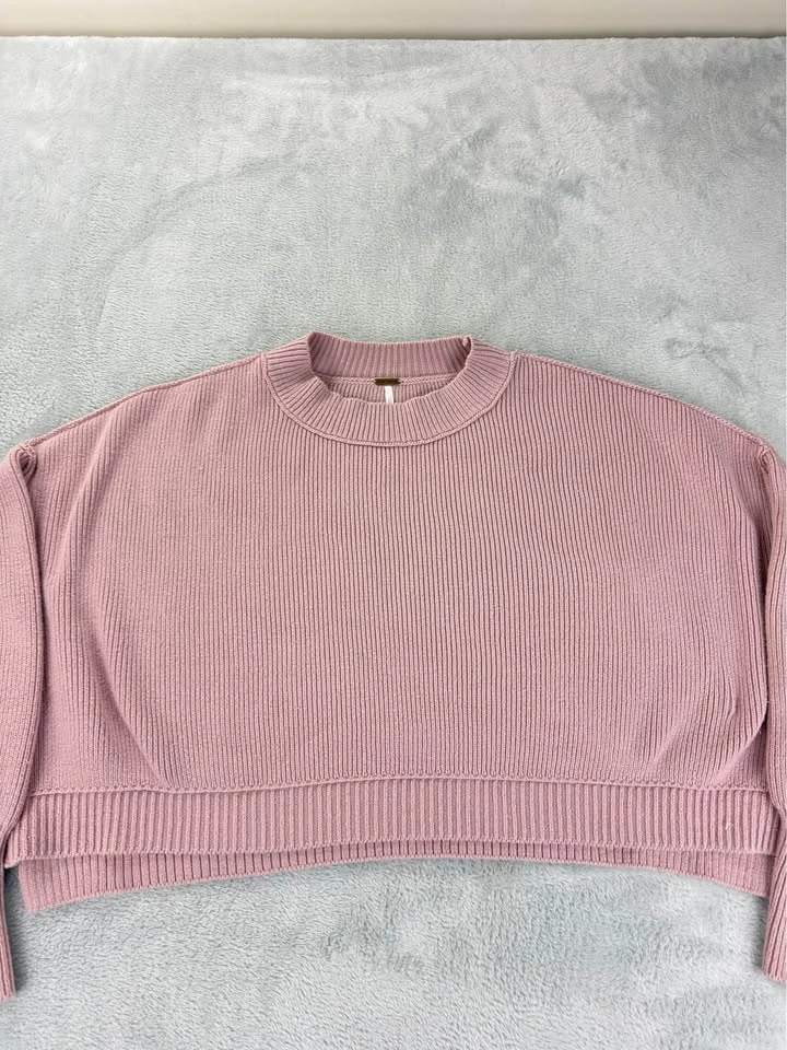 Free People Easy Street Crop Pullover Sweater - Women's M - photo 4