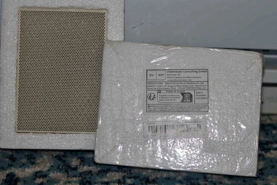 Honeycomb welding plate