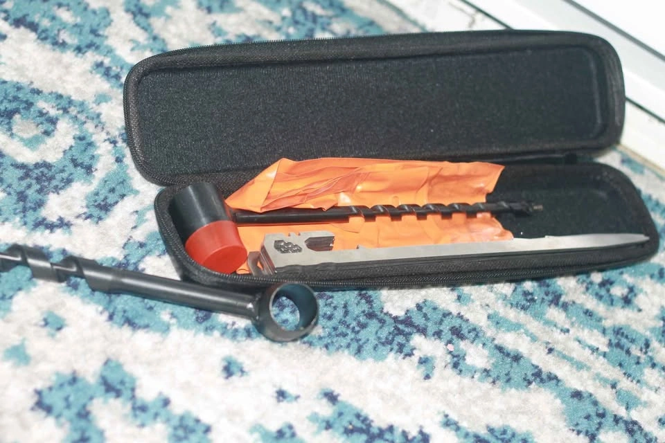 2 piece scotch eye auger set with stakes - photo 2