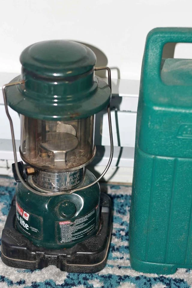 Coleman camping lantern