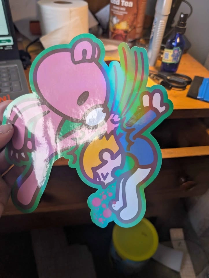Gloomy bear sticker decals - photo 4