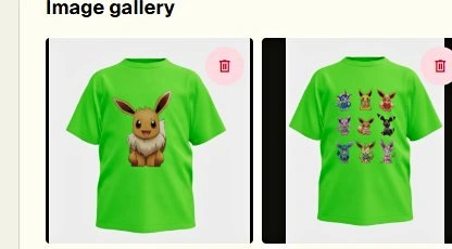 Eevee & Eeveelutions Double-Sided Tee - Kids