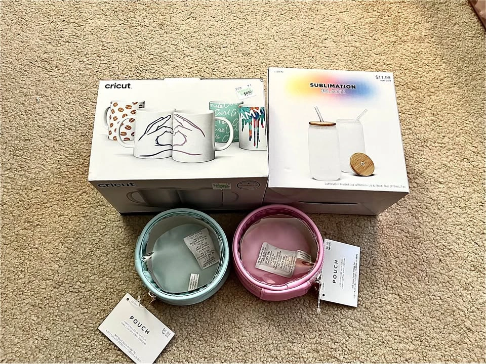 Craft Blanks - Sublimation Mugs, Glass, Pouches
