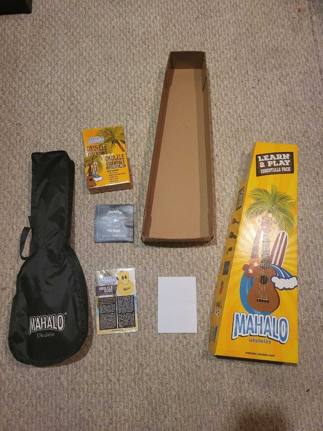 Mahalo MRI Rainbow Learn to Play Ukelele CIB - photo 2