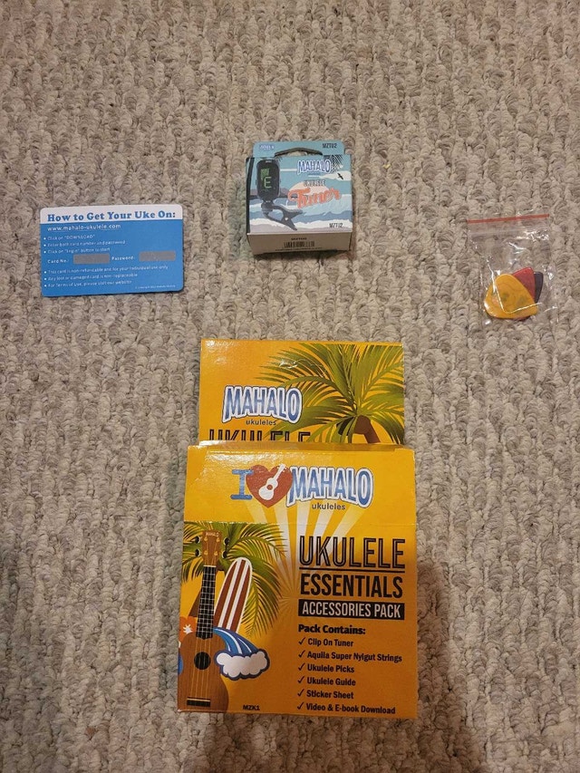 Mahalo MRI Rainbow Learn to Play Ukelele CIB - photo 4