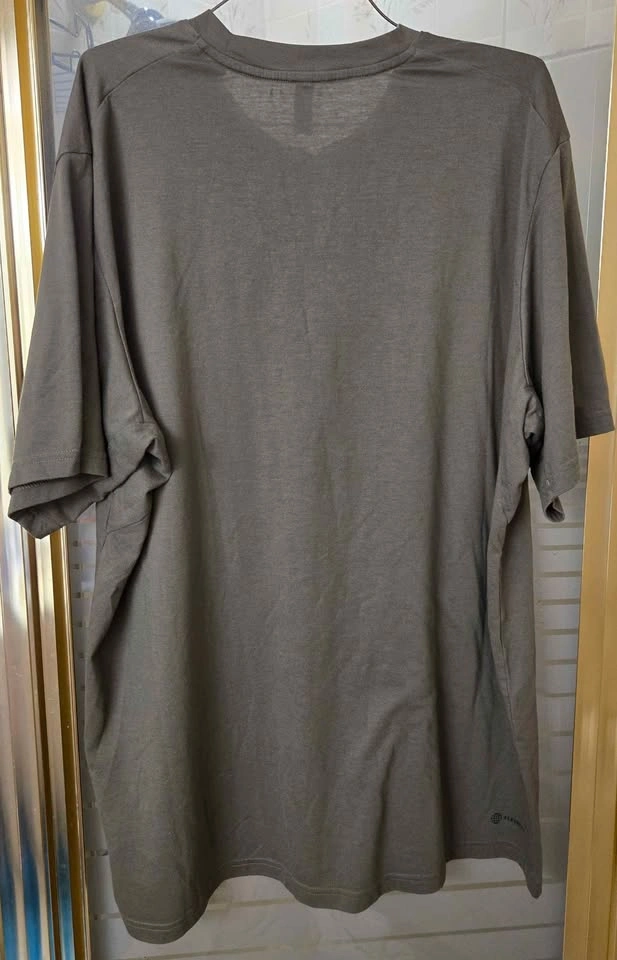 Men's Adidas Aeroready T-Shirt - Dark Green, XXL - photo 2