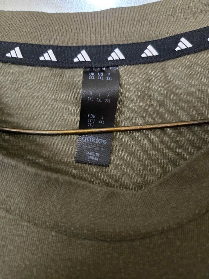 Men's Adidas Aeroready T-Shirt - Dark Green, XXL - photo 4