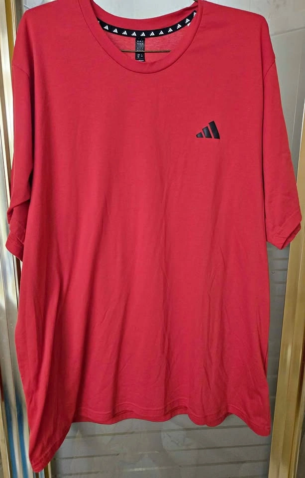 Men's Adidas Aeroready Red TEE - 2XL