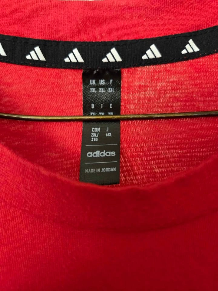 Men's Adidas Aeroready Red TEE - 2XL - photo 3