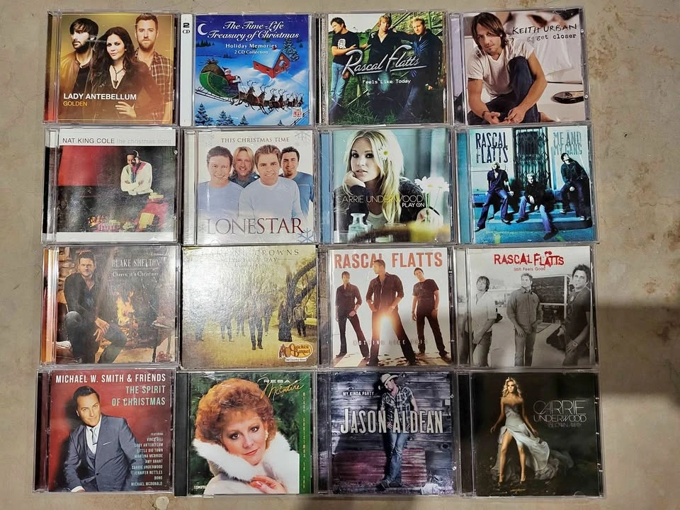 Large CD Lot – Country, Christmas, Pop & Easy Listening – 50+ CD