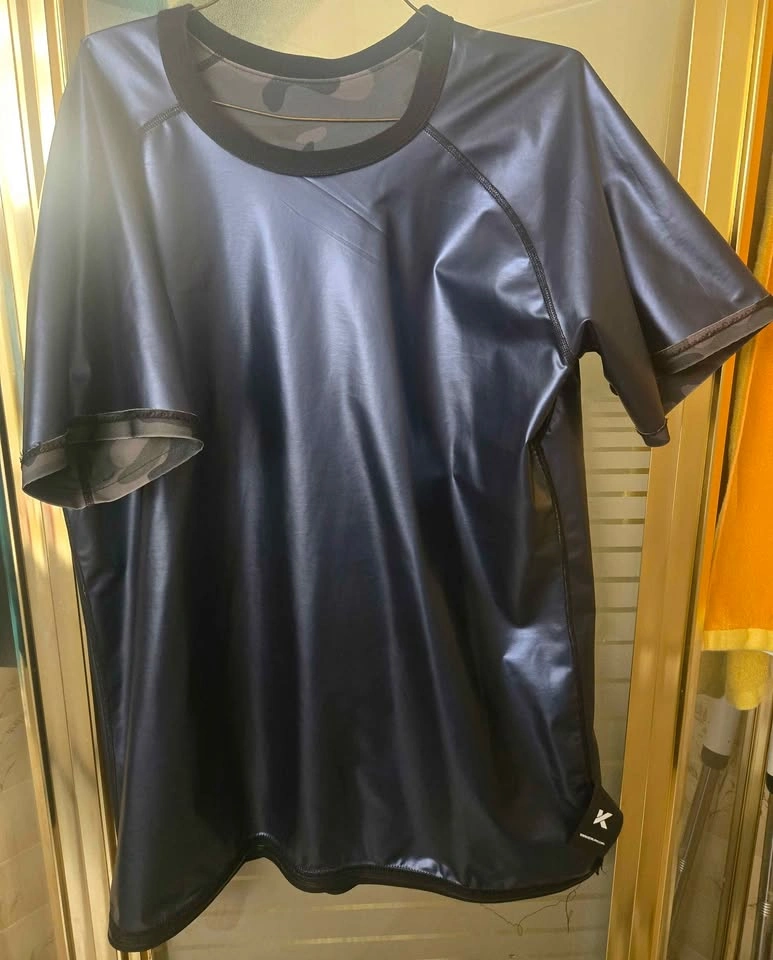 Men's Sauna T-Shirt Kewlioo 4XL Camo - photo 3