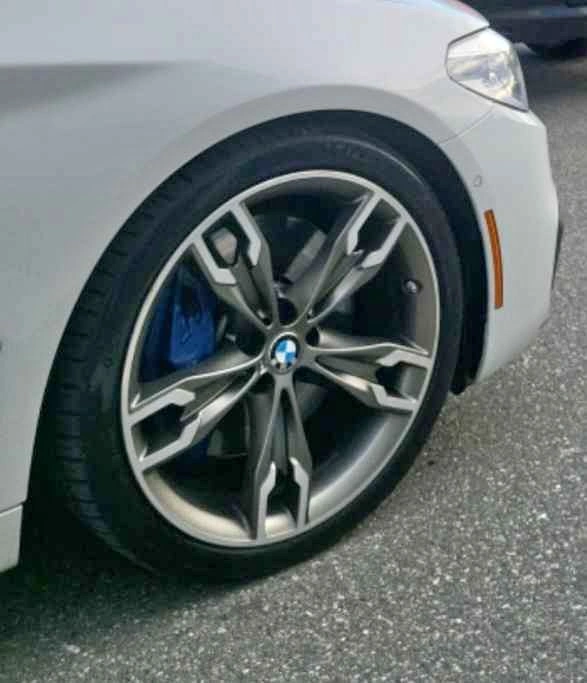 20 inch rims came off bmw m550i