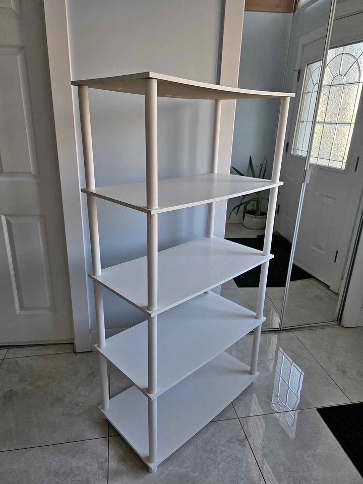 White 5-Tier Shelf