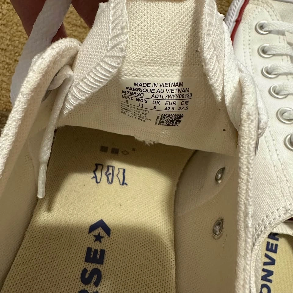 Converse Chuck Taylor All Star Low Top Sneakers White - photo 3