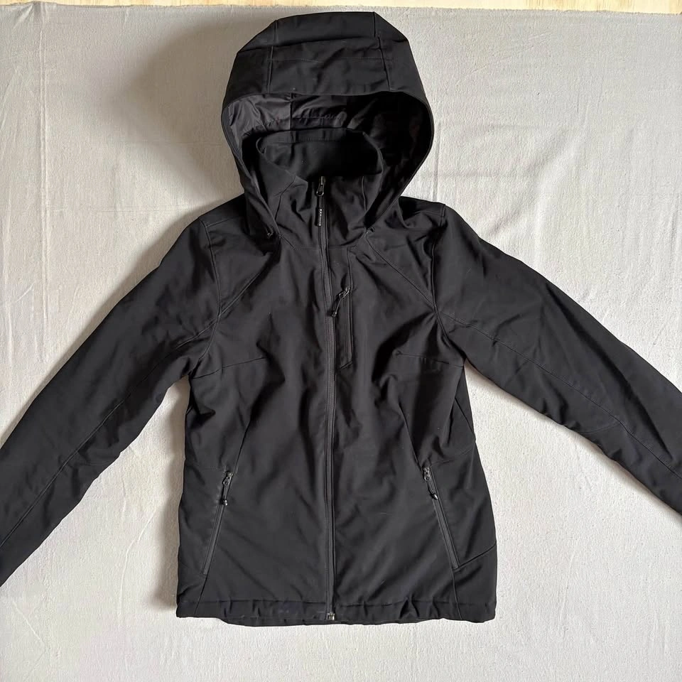 The North Face Womens WindWall Softshell Jacket Hooded Techwear