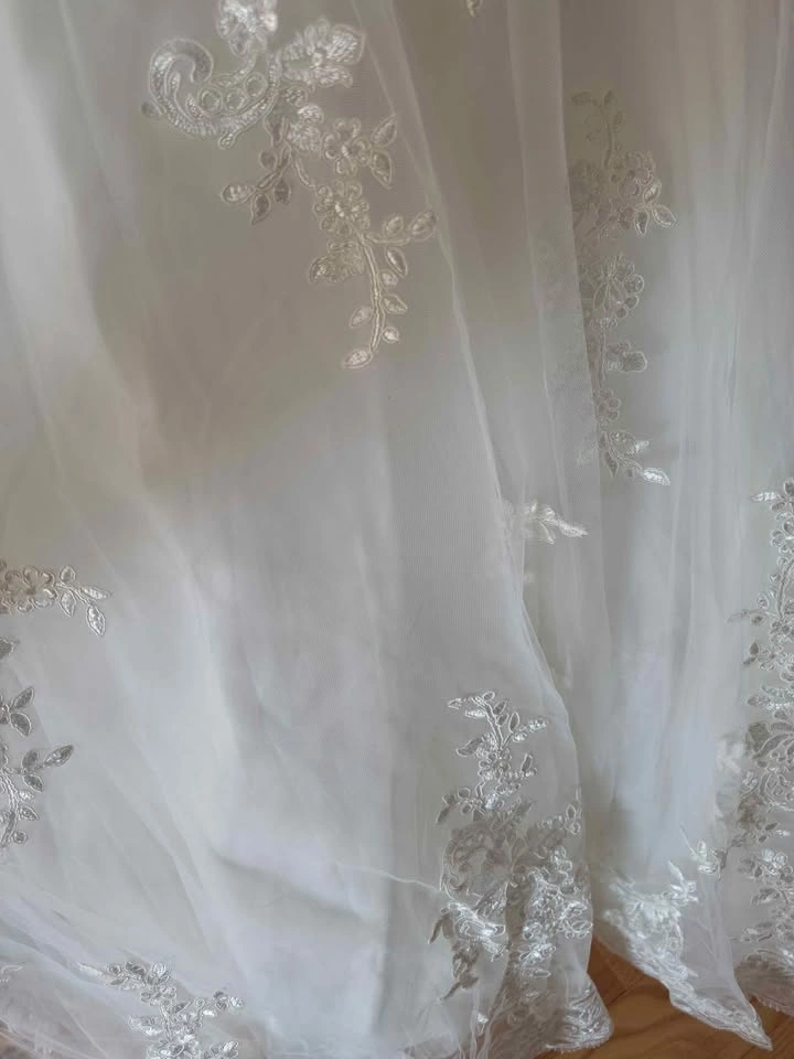 Plus Size Wedding Gown & Veil - photo 3