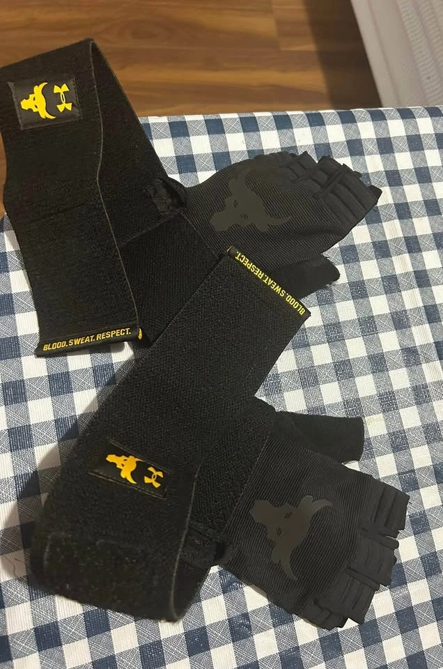 Under Armour Men's Project Rock Training Gloves - photo 3