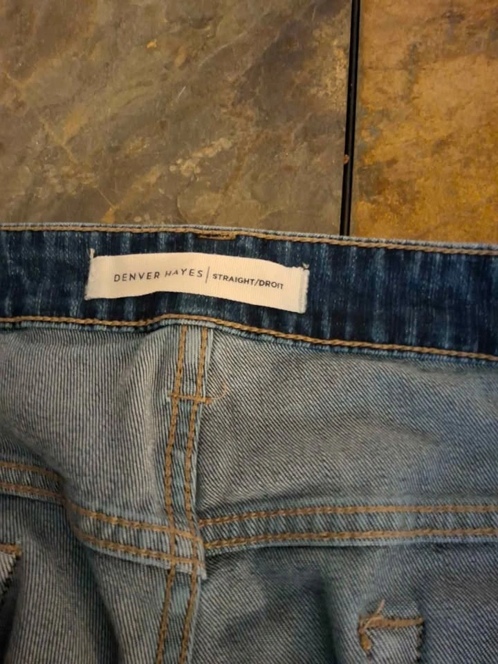 Denver Hayes Jeans - 44x32 - Straight - Dark Wash - photo 3