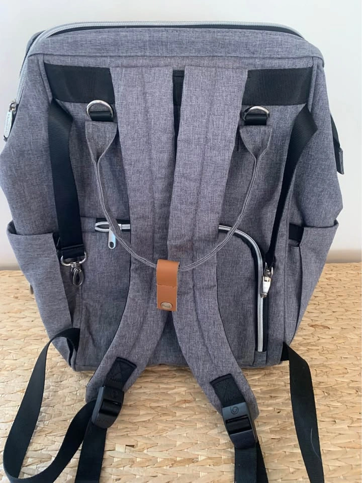 Lekebaby Diaper Bag Backpack - Grey - photo 4