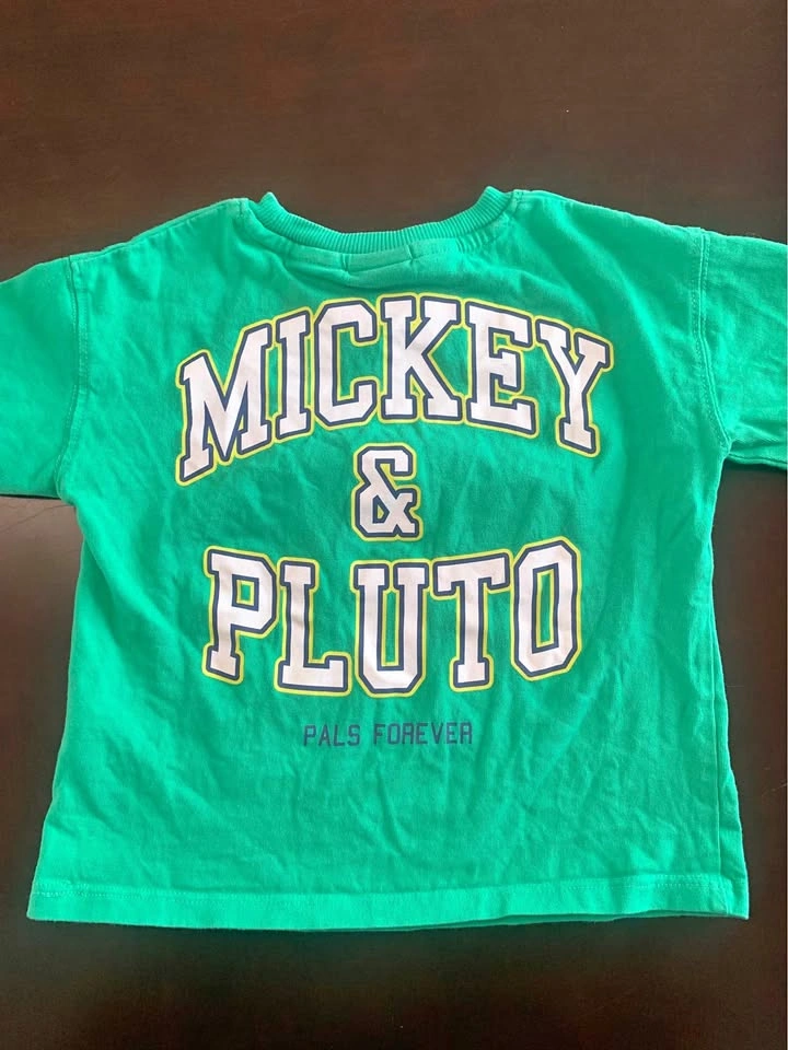 Disney Toddler T-Shirt Mickey & Pluto $10