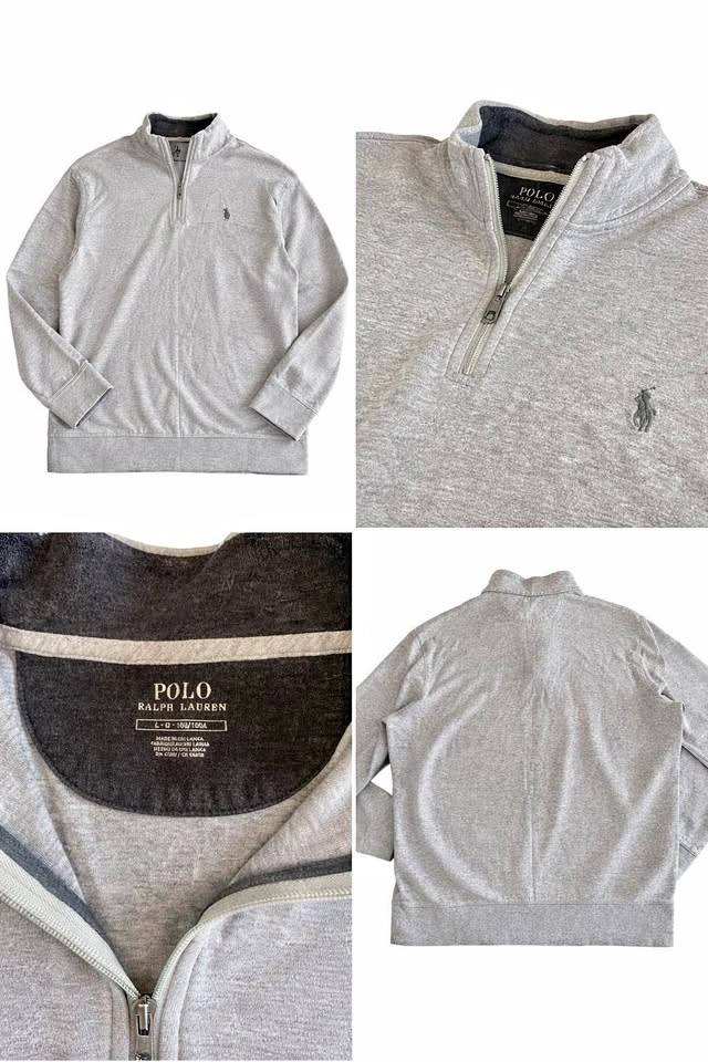 Polo Ralph Lauren Zip Sweater Large
