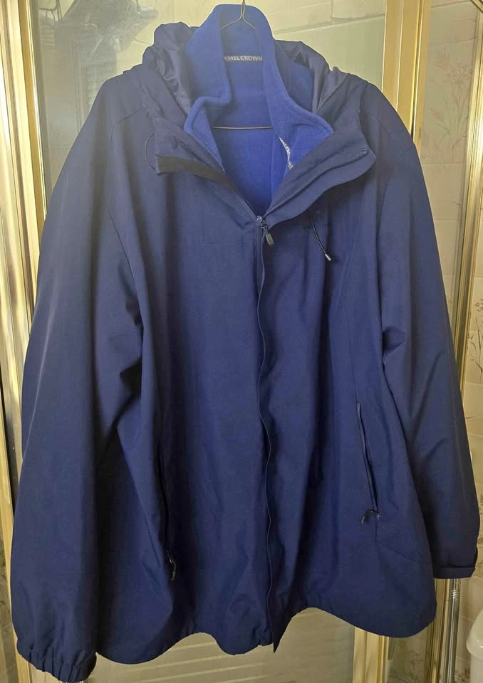 Men's Softshell Hooded Jacket - XXXL / 3XL