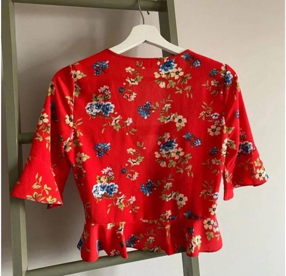 Poison Ivy - Floral Blouse Top - photo 2