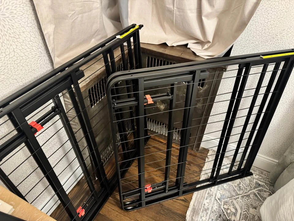 King Size Foldable Metal Bed Frame - 14" Platform - photo 3