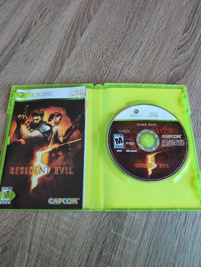 Xbox 360 Resident Evil 5 image indicator(2)