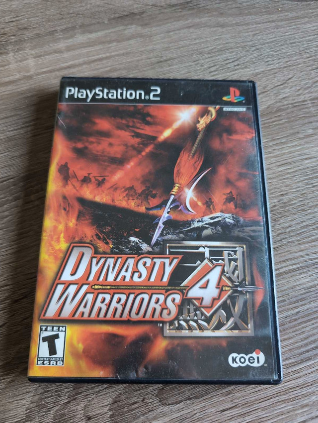 PS2 Dynasty Warriors 4