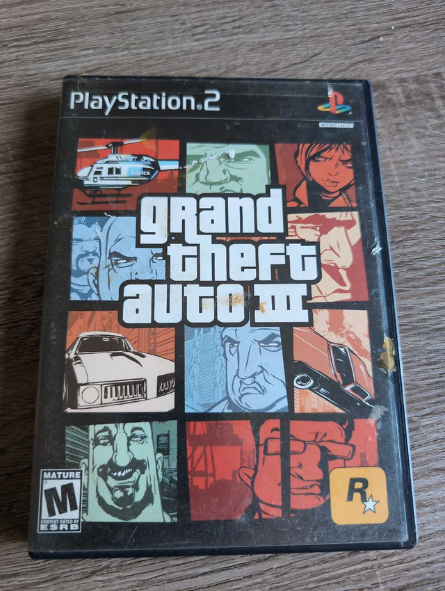 PS2 GTA 3: Includes Original Poster