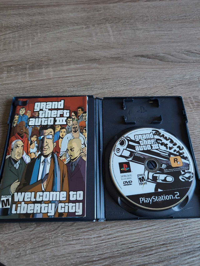 PS2 GTA 3: Includes Original Poster - photo 2