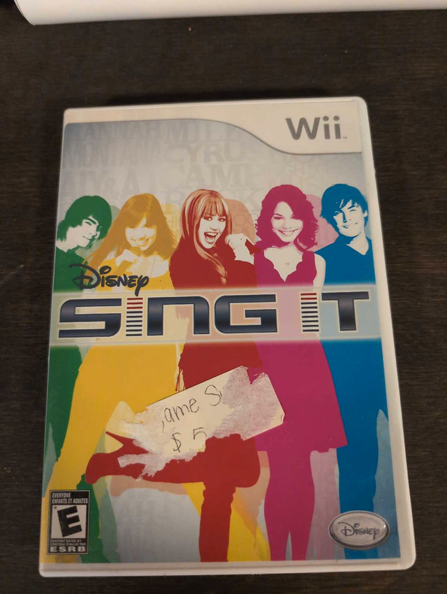 Wii Disney Sing It