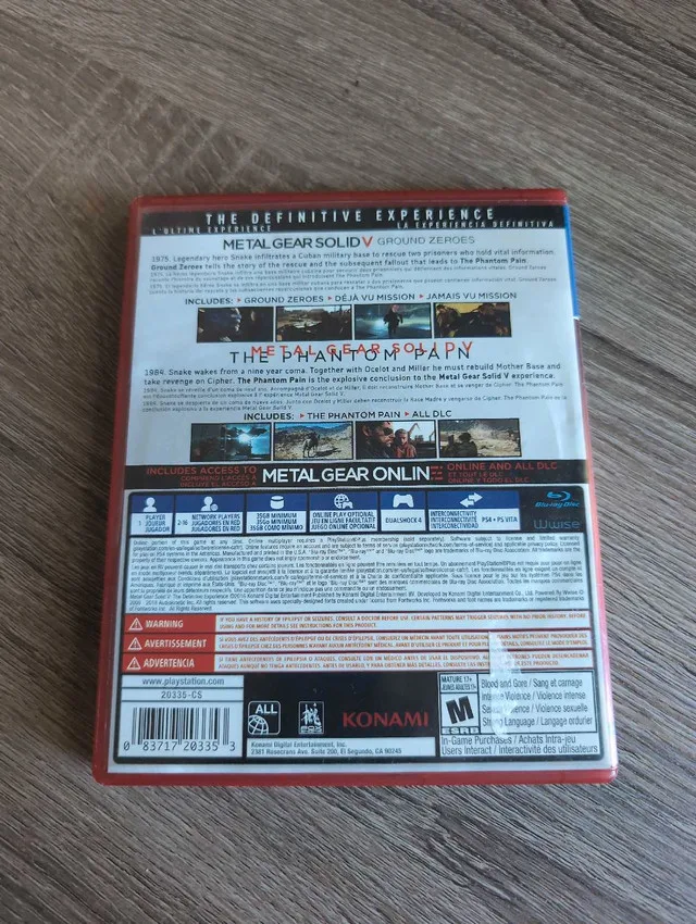 PS4 Metal Gear Solid: The Definitive Experience image indicator(3)