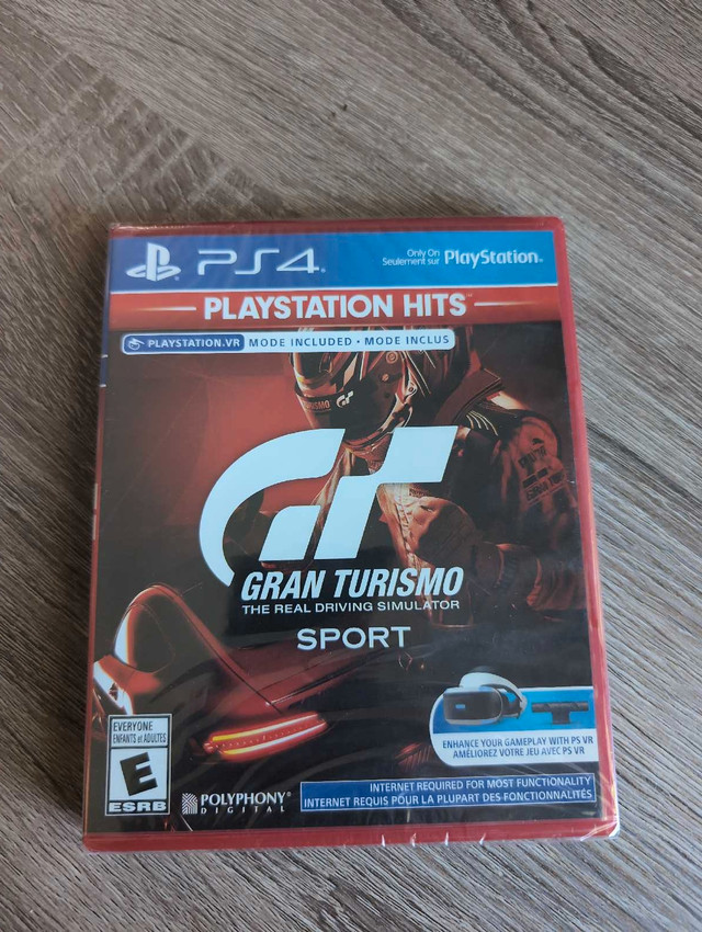 New Sealed PS4 Gran Turismo Sport