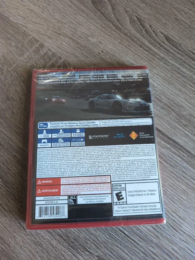 New Sealed PS4 Gran Turismo Sport image indicator(2)