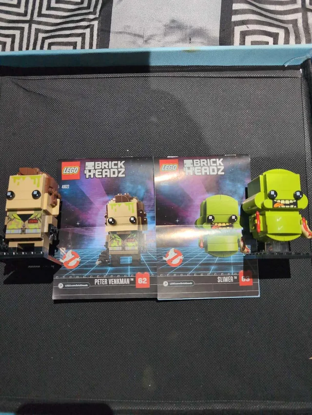 Lego Brickheadz Peter Venkman & Slimer image indicator(2)
