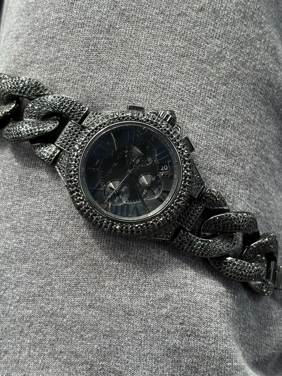 Michael Kors Camille Glitz Black Watch MK3249