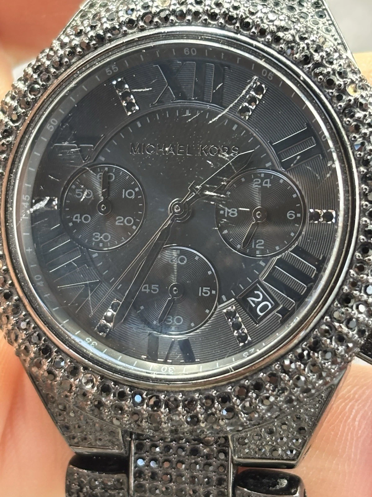 Michael Kors Camille Glitz Black Watch MK3249 - photo 2
