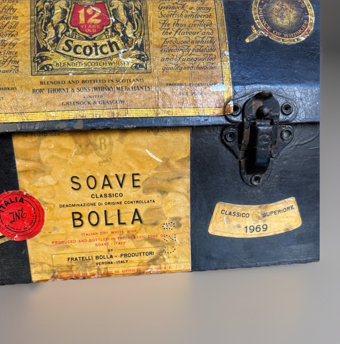 Unique Vintage Whiskey Label Display Box - Jack Daniel’s, Thorns - photo 3