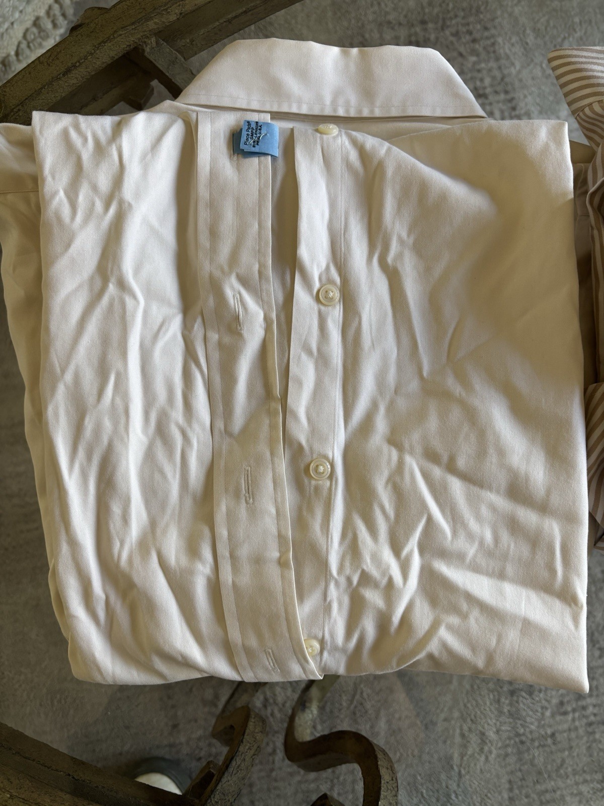 Lot of 3 Polo Ralph Lauren Mens Large Button Down Shirts - photo 5