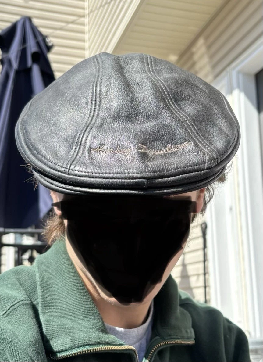 Harley-Davidson Leather Golf Hat - Made in USA - photo 5