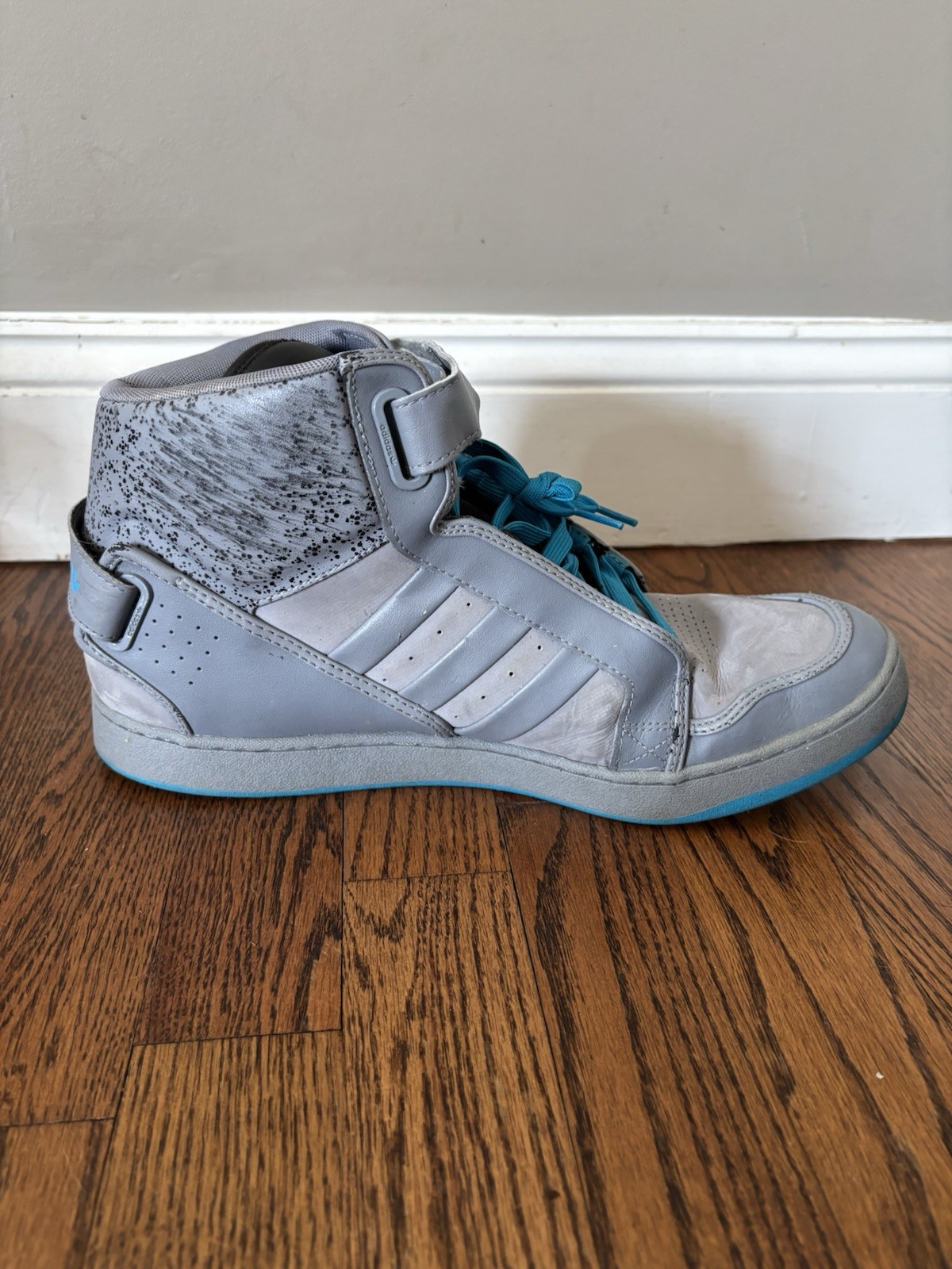 Adidas Original Adi-Rise AR 3.0 Sneakers - Grey/Blue, Size 13 - photo 4