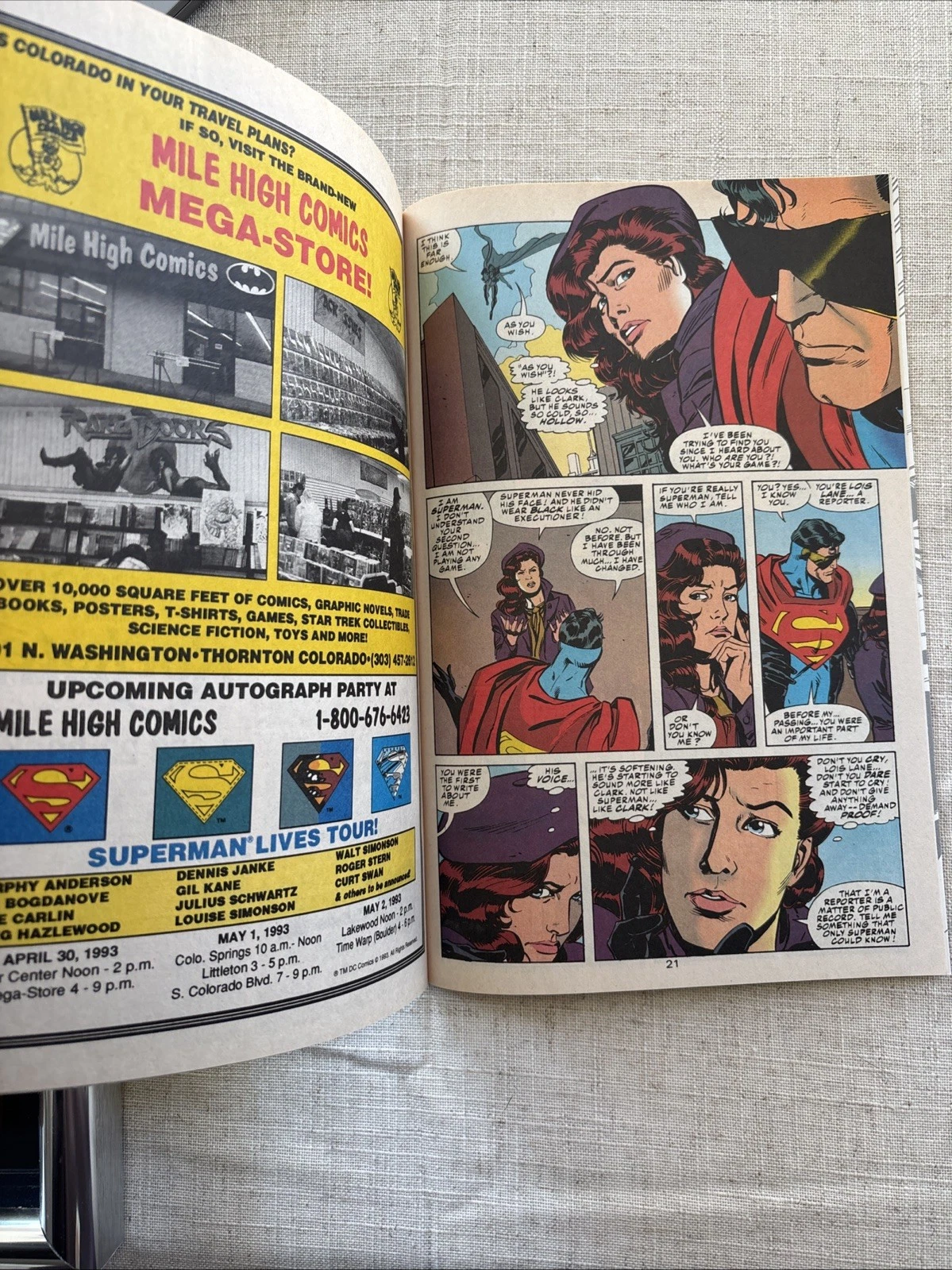 DC Comics Superman Action Comics 687 (June 1993) - photo 4